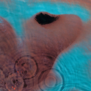 gota en un lago
